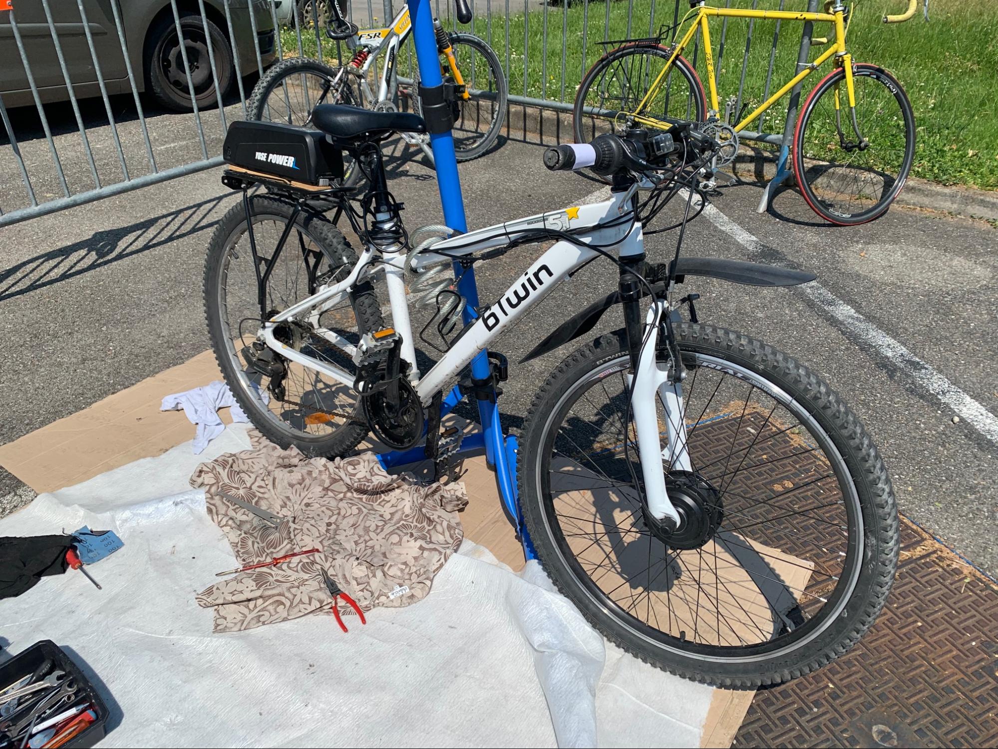 un velo reparer par veloval